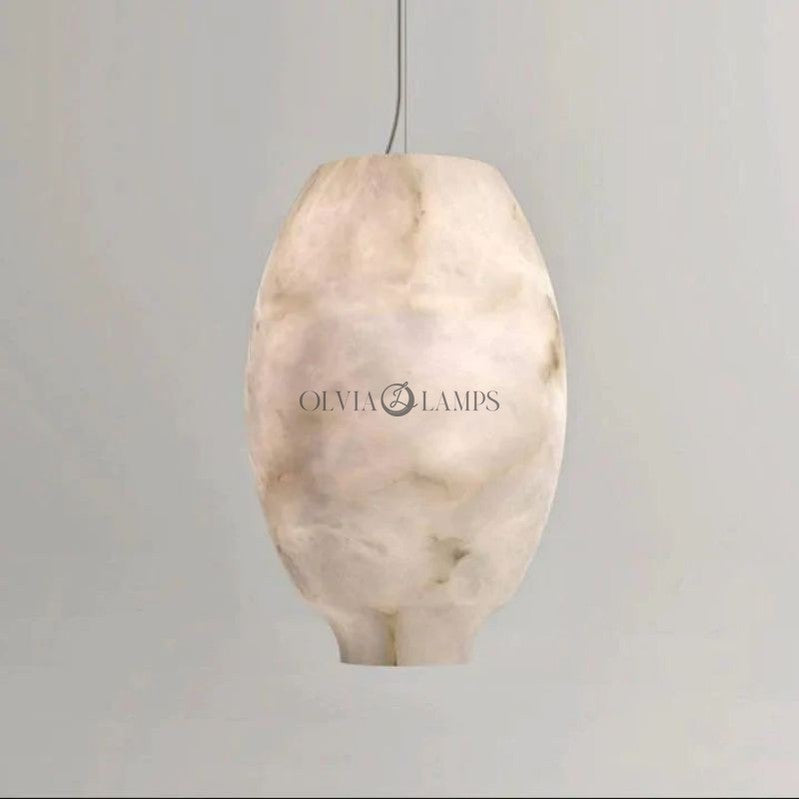 Alabaster Vase Pendant