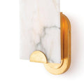 Alabaster Jonah Sconce