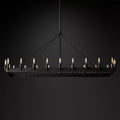 Camino Vintage Filament Rectangular Chandelier - thebelacan