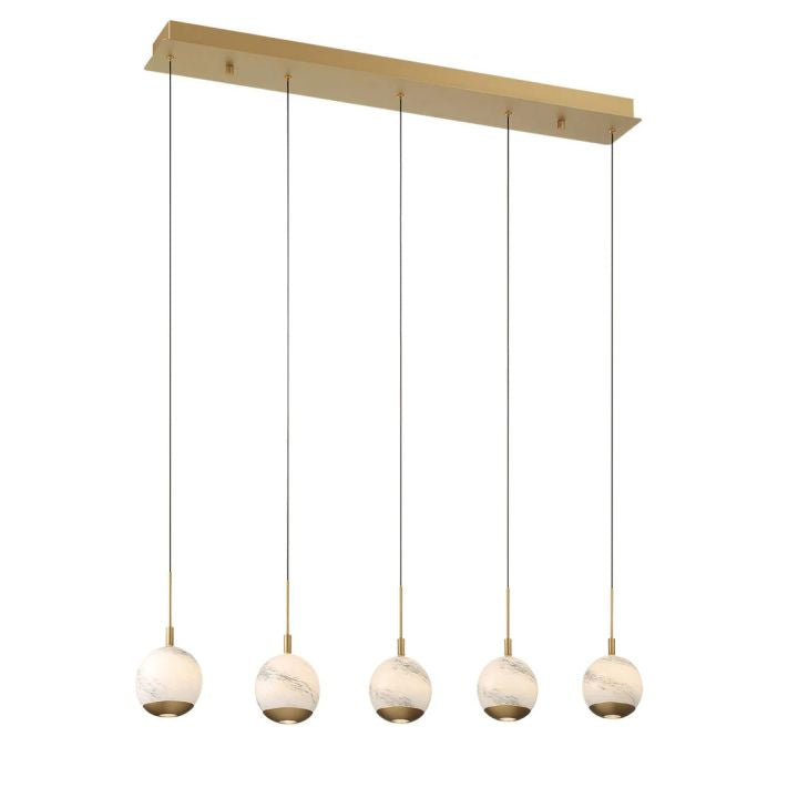 Kimma Lights Linear LED Chandelier