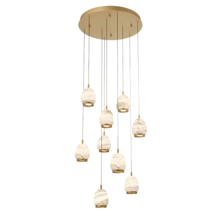 Leemy Round LED Chandelier