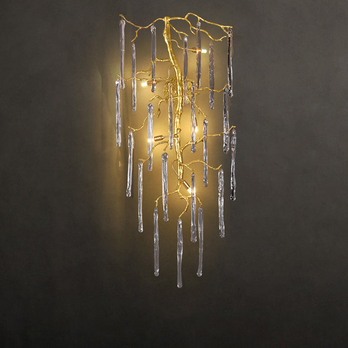 Beathe Light Luxury Crystal Branch Wall Sconce