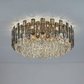 Luxury Large Flush Mounted K9 Crystal Chandelier