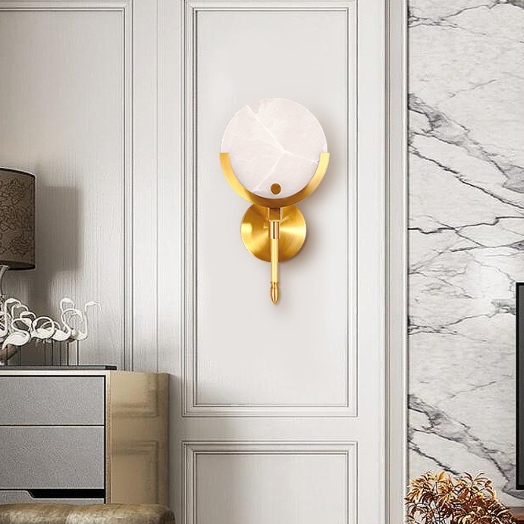 Luxus Alabaster Wall Sconce