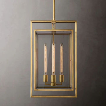 Lykke Glass Lantern Modern Pendant