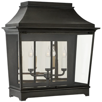 Olivia Rosedale Classic Wide 3/4 Wall Lantern