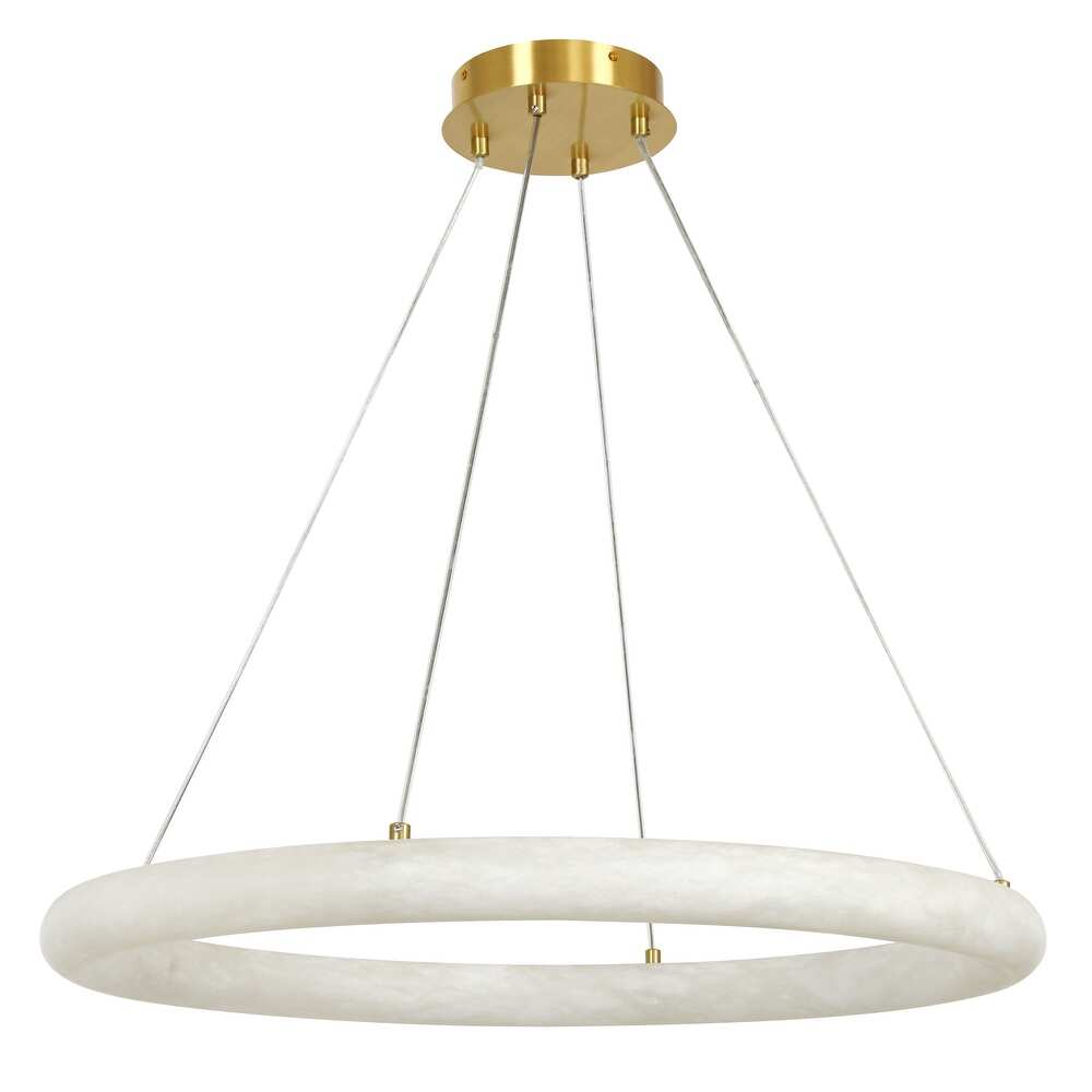 Olivia Alabaster Globle Round Chandelier