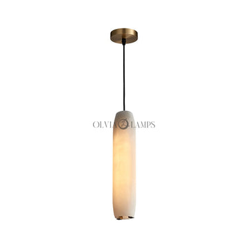 Marble Flute Pendant Light