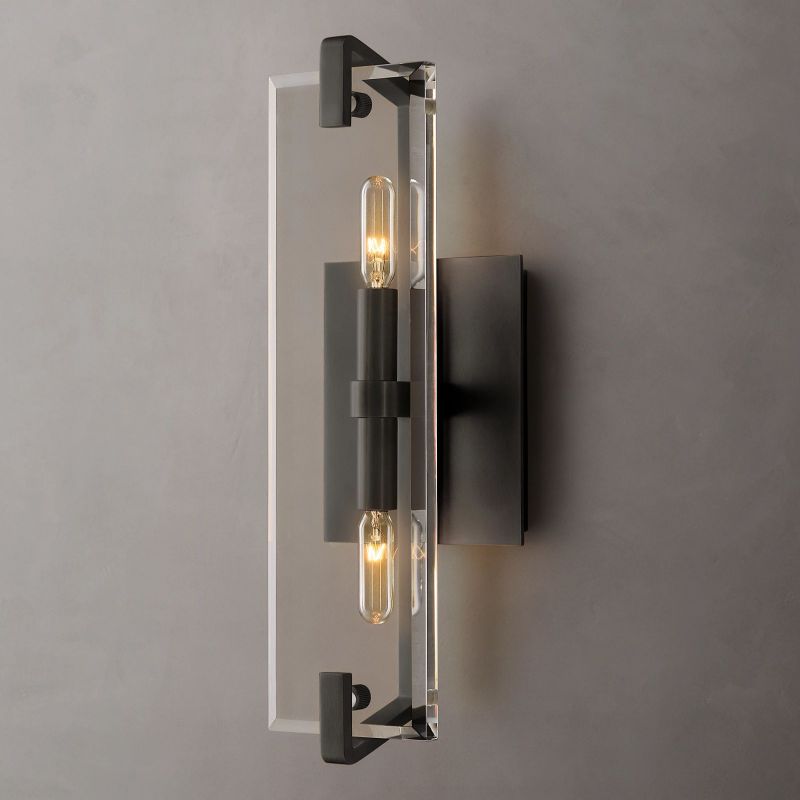 Olivia Marbzue Linear Sconce 15"