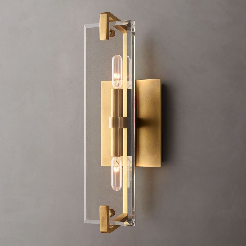 Olivia Marbzue Linear Sconce 15"