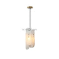 Megalith Mini Alabaster Pendant Light