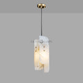 Megalith Mini Alabaster Pendant Light