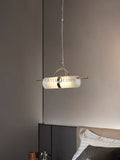 Mini Cylindrical Alabaster Pendant Light