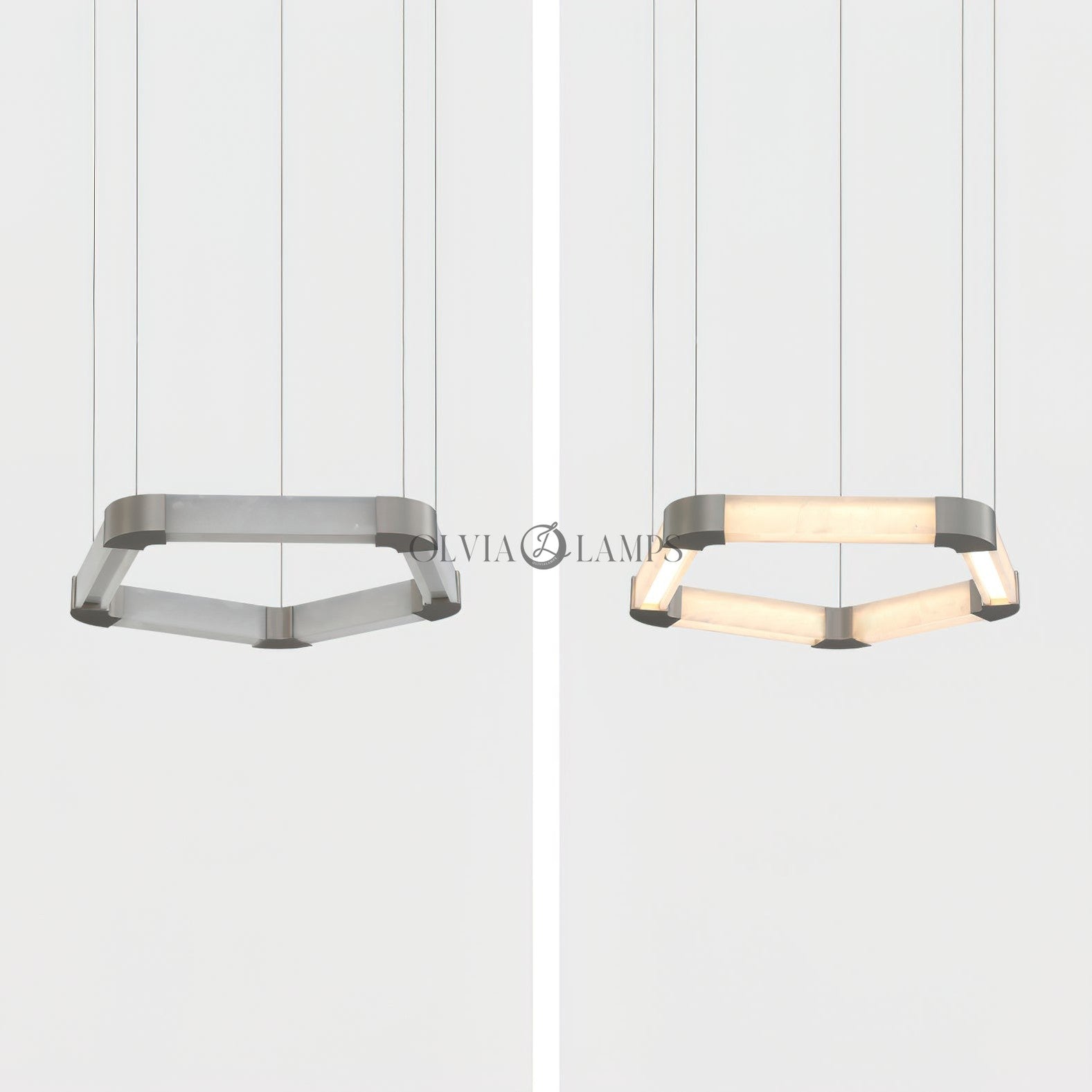 Ola Single Ring Chandelier