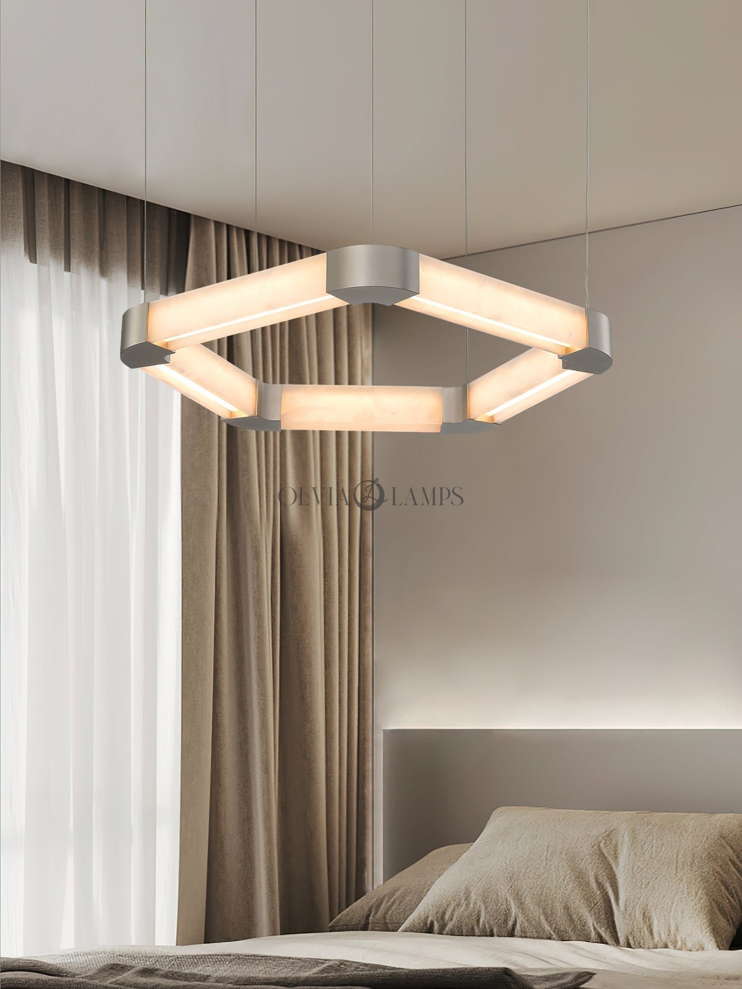 Ola Single Ring Chandelier