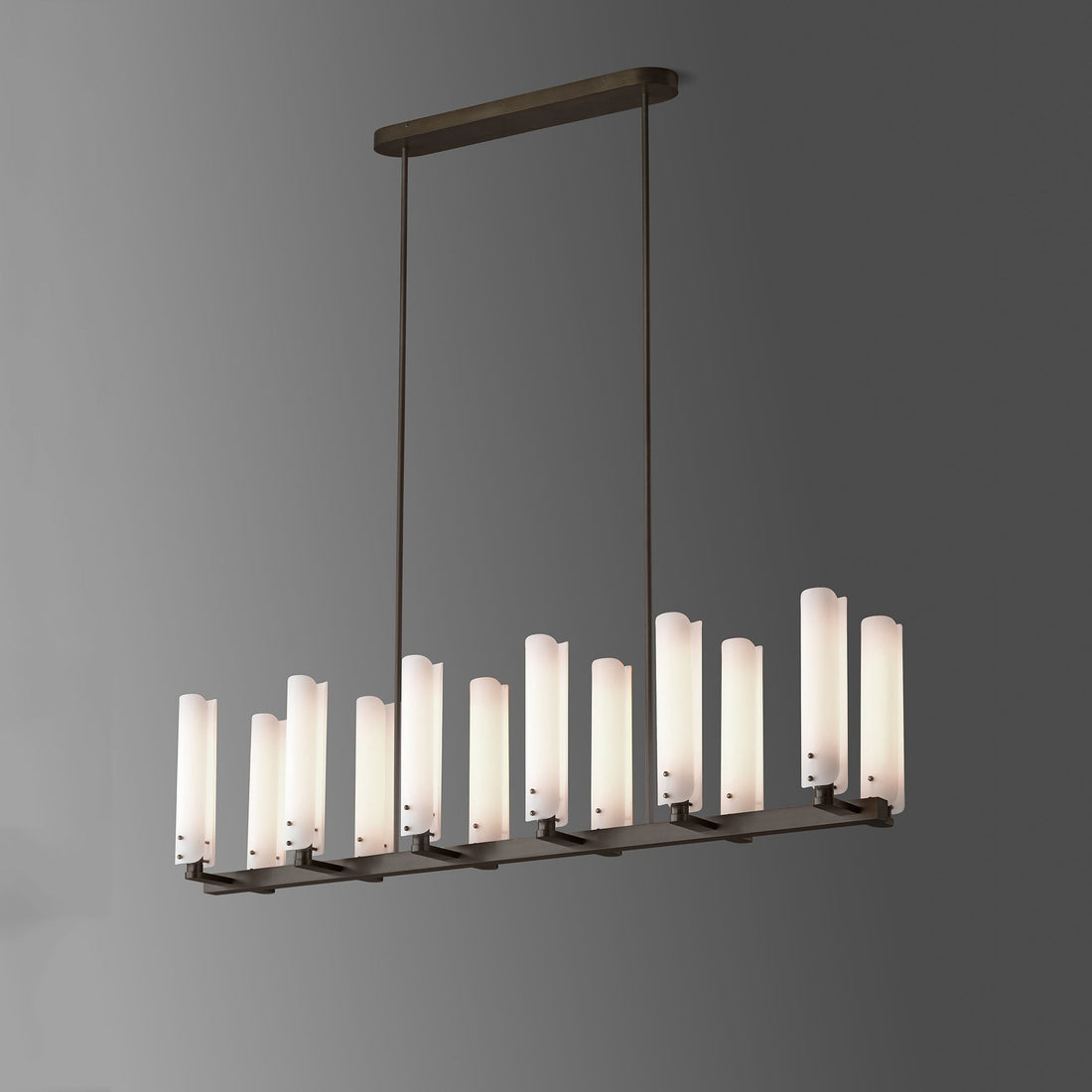 Olivia Palance Linear Chandelier 60" W