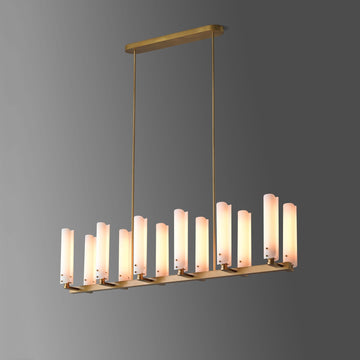 Olivia Palance Linear Chandelier 60" W