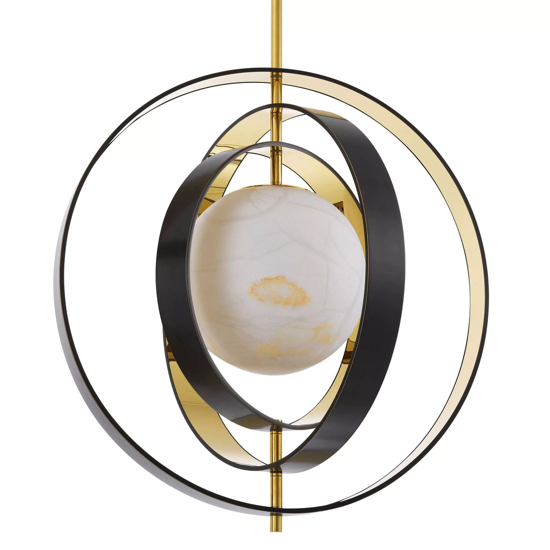 Olivia Pearl Modern Chandelier - (Bronze Highlight Finish | Gold Finish | Alabaster) - Eichholtz