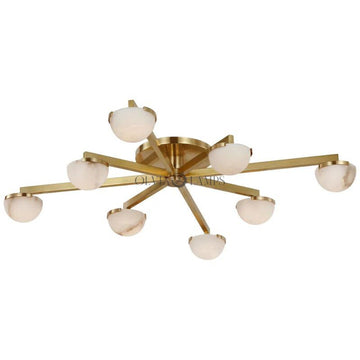 Propeller Alabaster Flushmount 8-Light 12-Light