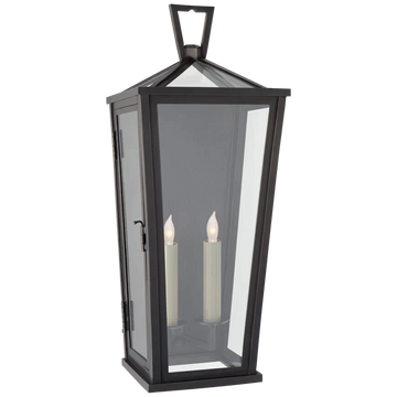 Olivia Darlana Medium Tall 3/4 Wall Lantern