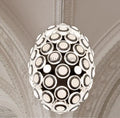 Modern Art Egg-shaped Chandelier Iconic Eyes LED Pendant Light For Dining Room/Living Room