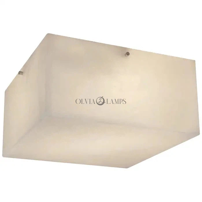 Large 'Titan 4' Alabaster Wall or Ceiling Lamp