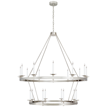 Launceton Grande Two Tiered Chandelier