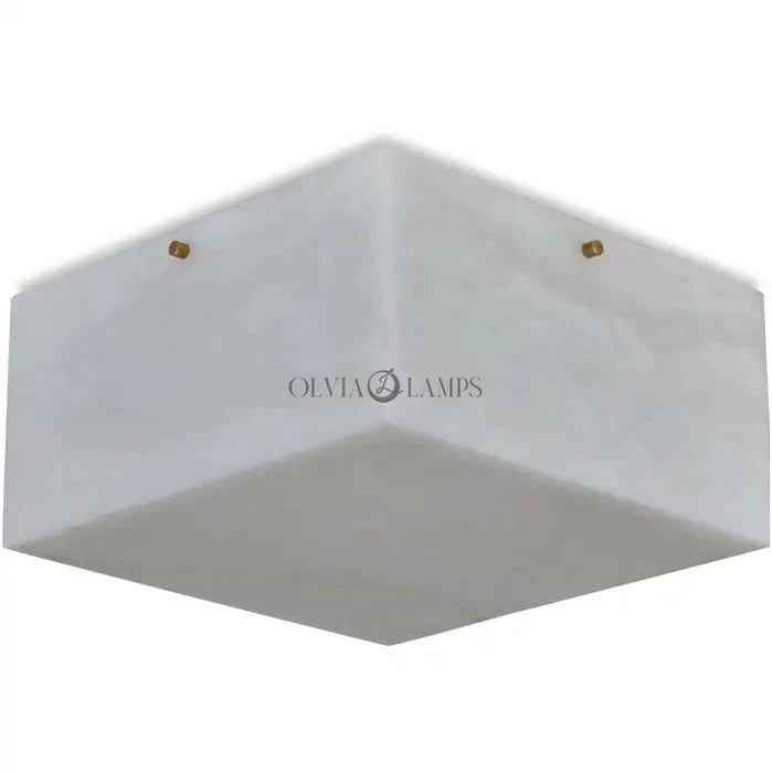 Large 'Titan 4' Alabaster Wall or Ceiling Lamp