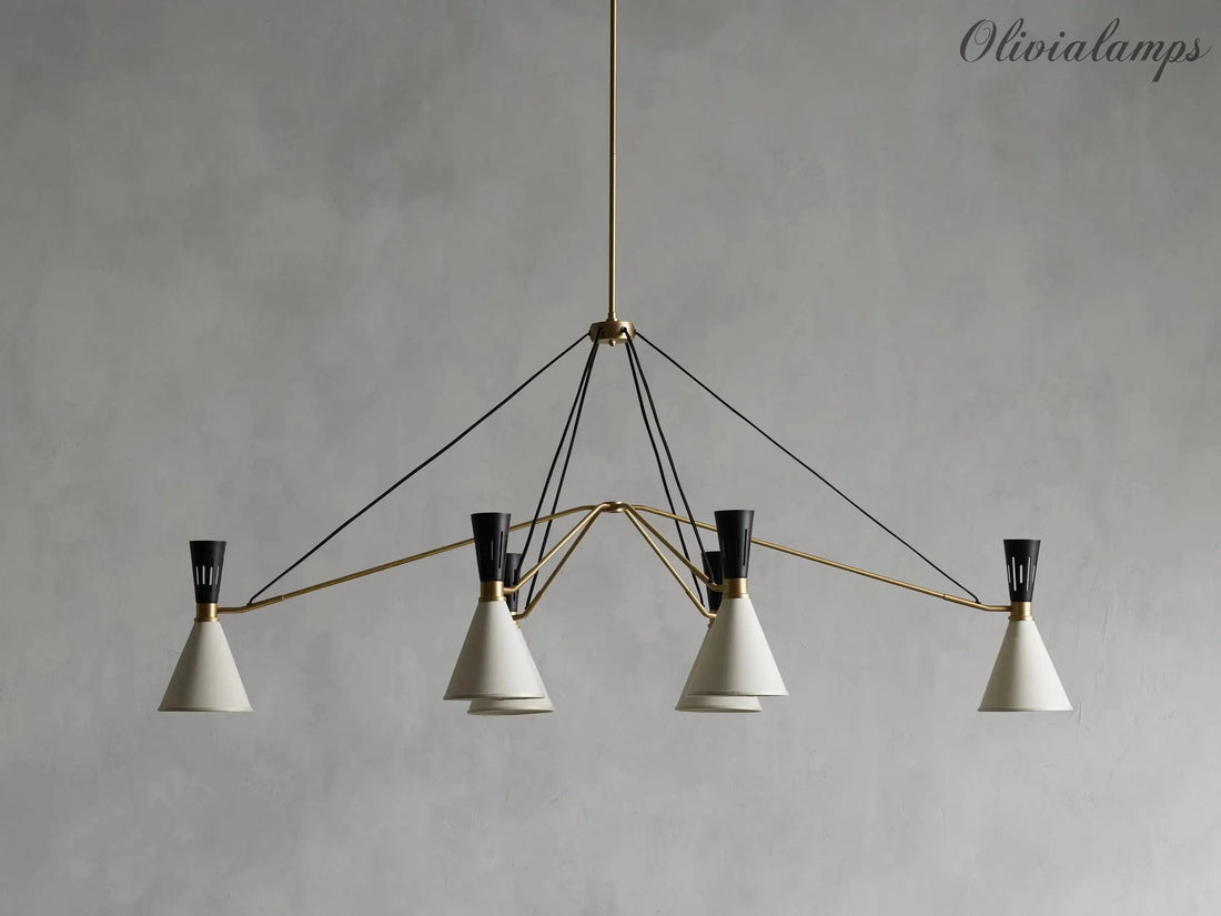 Ramsey 6-Light Linear Chandelier