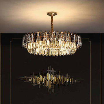 Olivia Rosalind Modern Crystal Chandelier