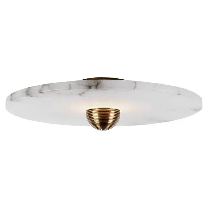 Alabaster Flush mount 11''D