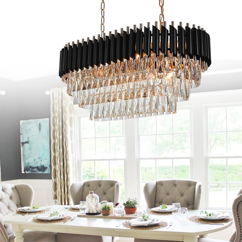 Olivia Sheila Oval Crystal Chandelier