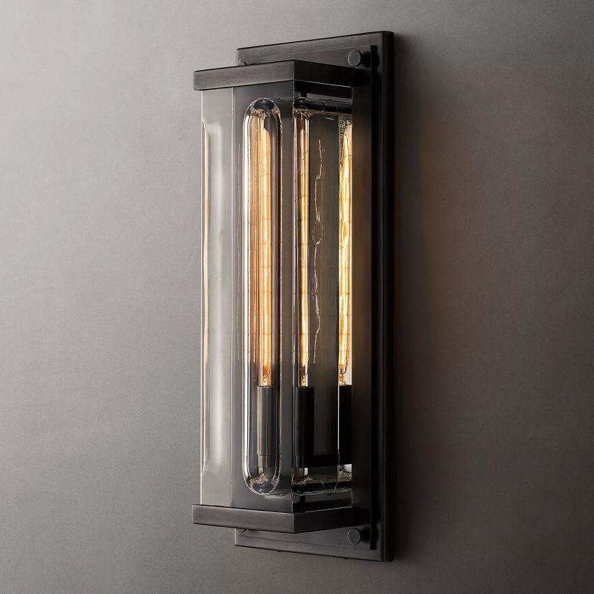 Olivia Savine Rectangle Outdoor Sconce