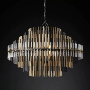 Serein Sculpture Round Chandelier 42"