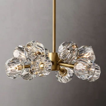 Boule De Cristal Round Chandelier 24"