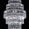 Stylish Foyer Hall Long Crystal Chandelier Large Staircase/ Entryway Decoration Ceiling Light Fixture