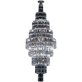 Stylish Foyer Hall Long Crystal Chandelier Large Staircase/ Entryway Decoration Ceiling Light Fixture