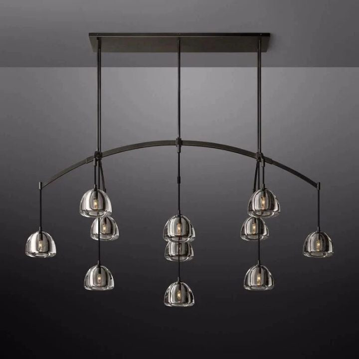 Hemispheae Linear Chandelier 72''