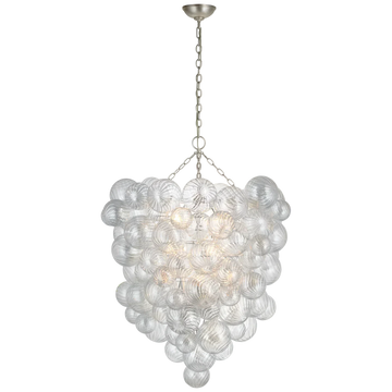 Olivia Talila Grande Entry Chandelier 36", Art Creative Glass Pendant Lamp