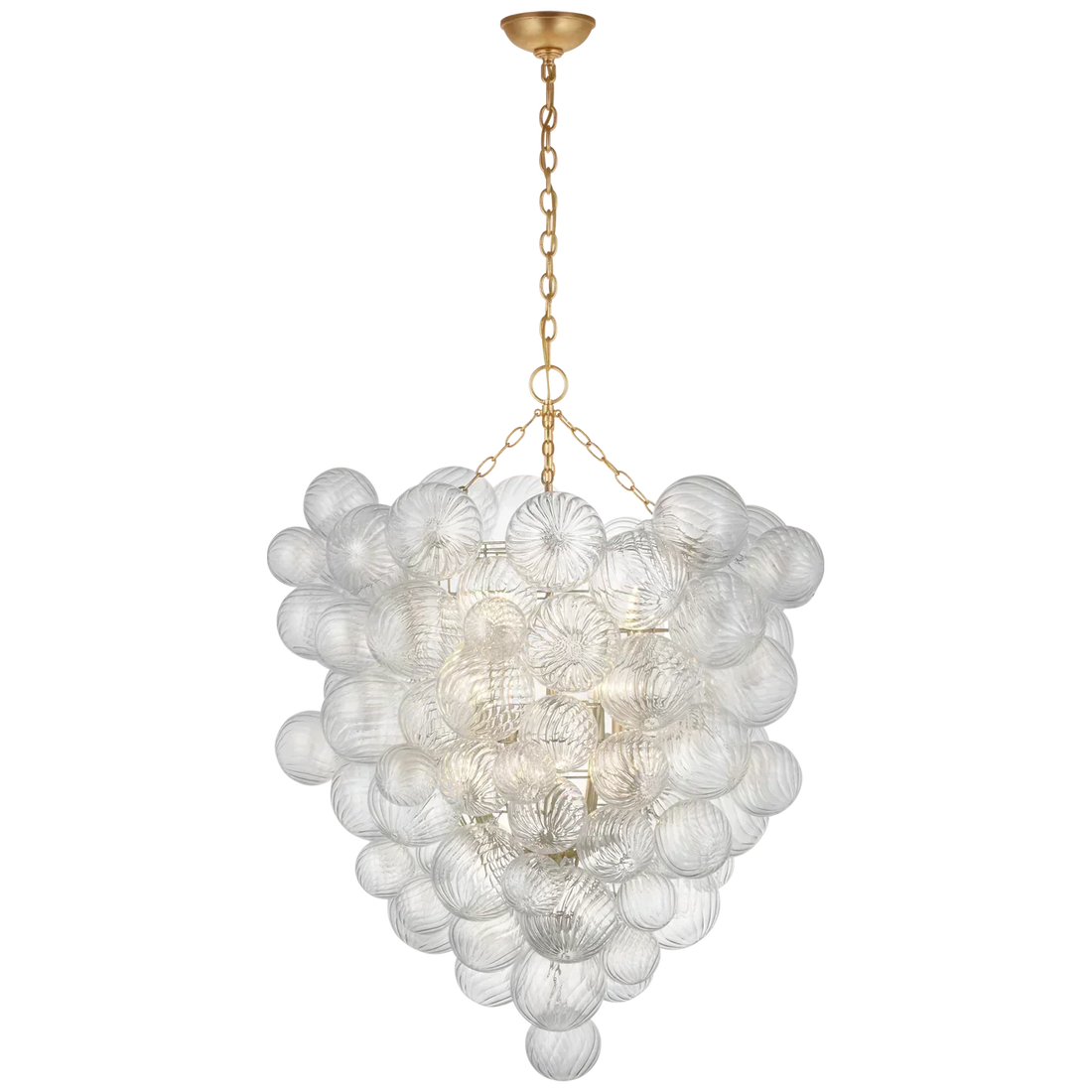 Olivia Talila Grande Entry Chandelier 36", Art Creative Glass Pendant Lamp