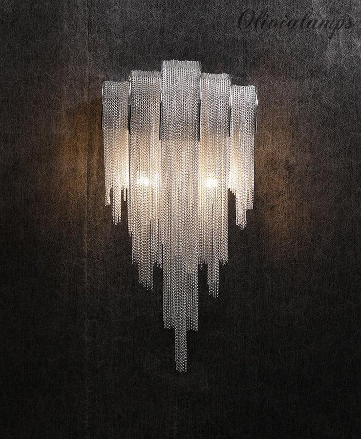 Blushlighting? Luxury Tassel Wall Lamp in Italian Style for Living Room, Bedroom image | luxury lighting | luxury wall lamps