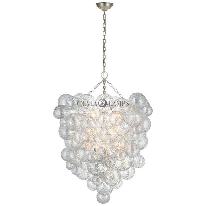 Talila Grande Entry Chandelier, Art Creative Glass Pendant Lamp