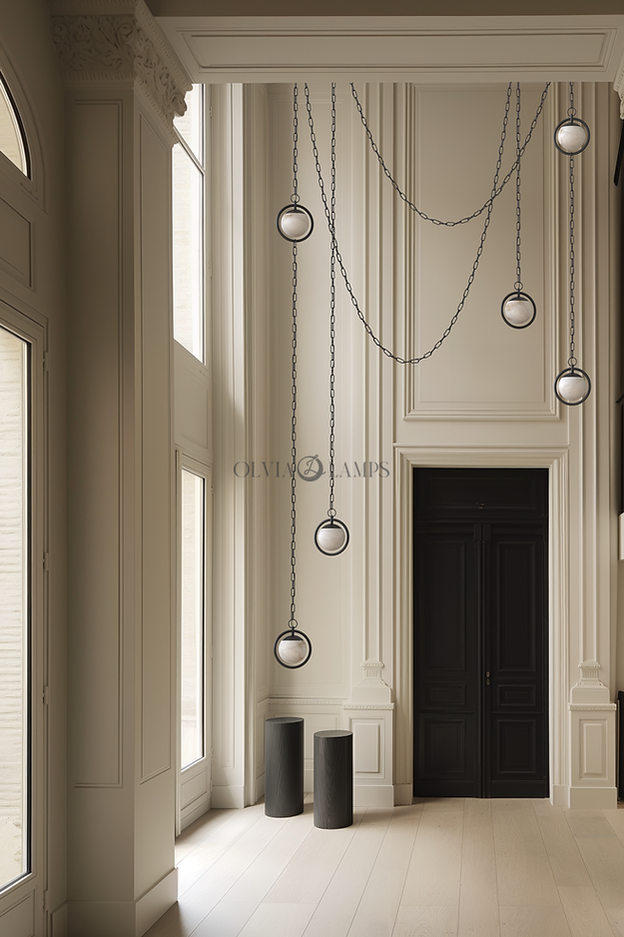 Trenato Alabaster Chandelier 4