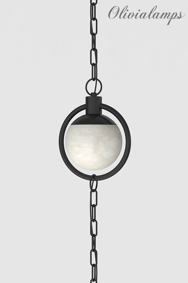 Trenato Alabaster Chandelier 6