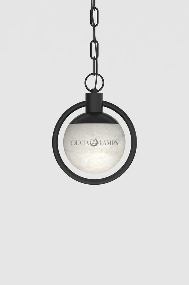 Trenato Alabaster Chandelier 5-chains