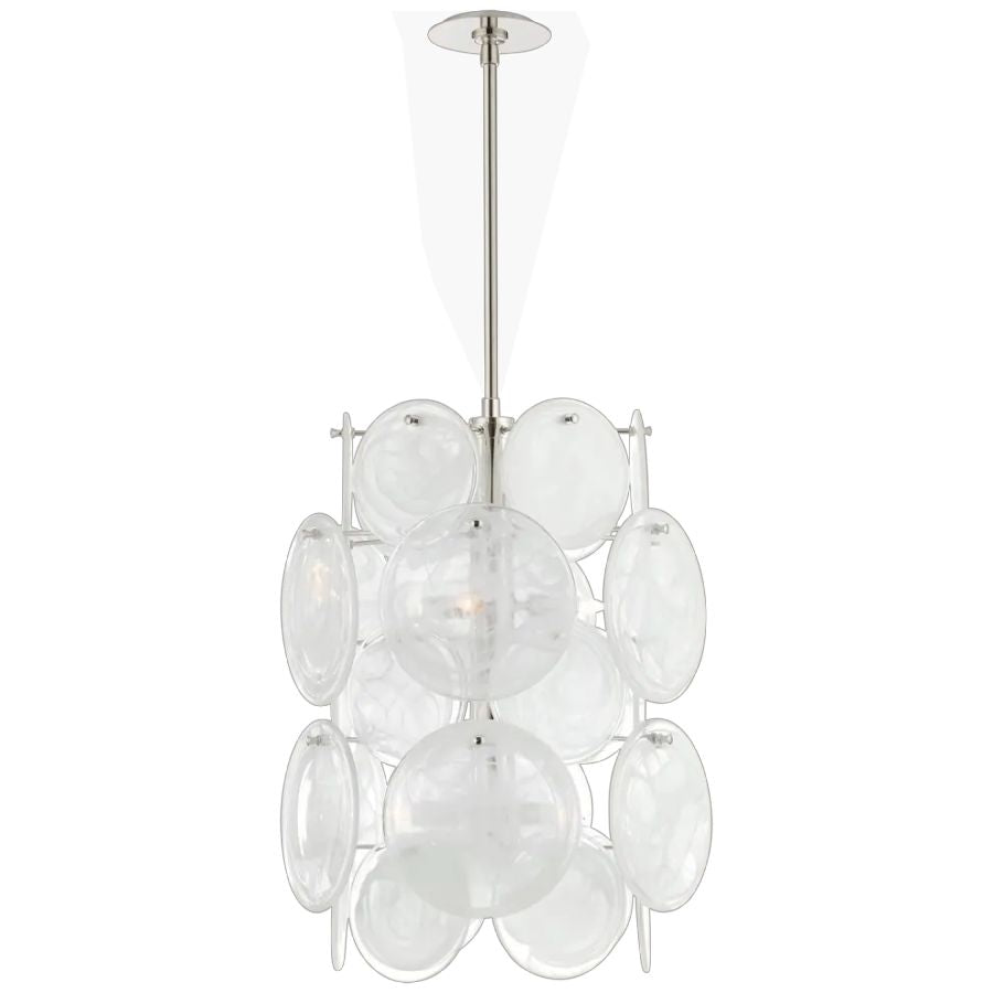 Trento Medium Barrel Chandelier 20"D