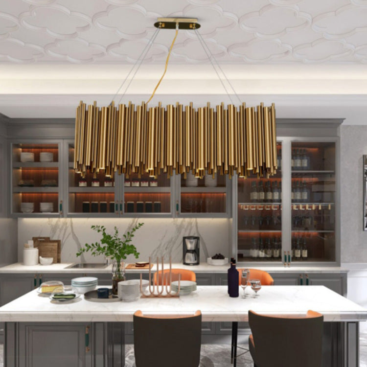 Olivia Rectangle Chandelier for Dining Room