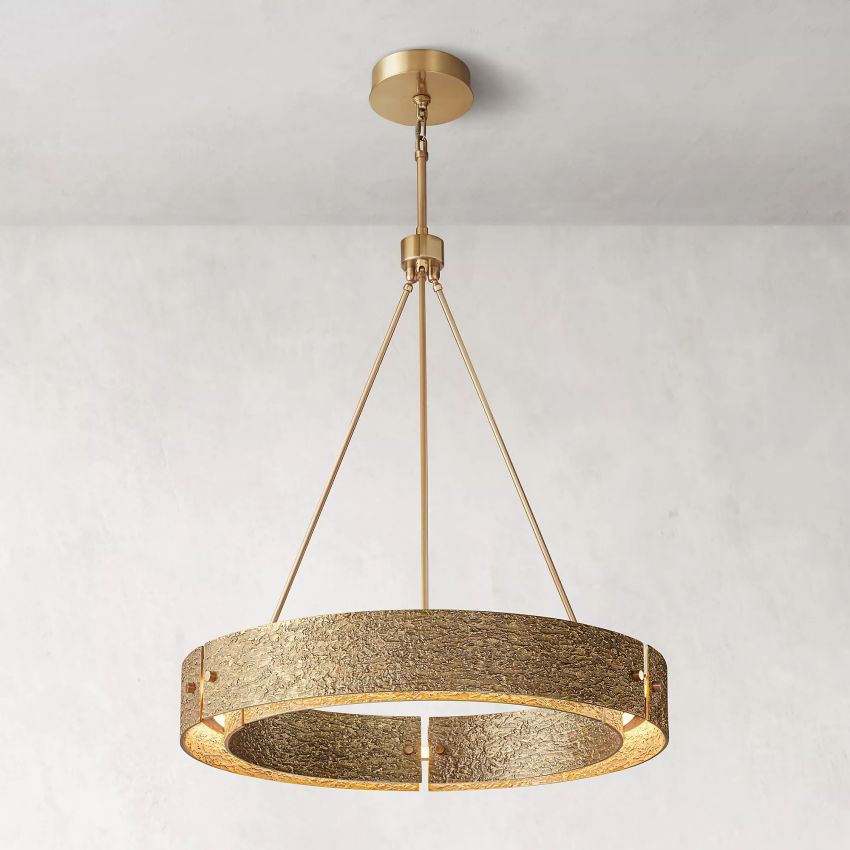 Veuvery Round Chandelier D36"