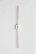 Long Wall Sconce With Alabaster