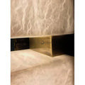 Alabaster Cubes Wall Sconce